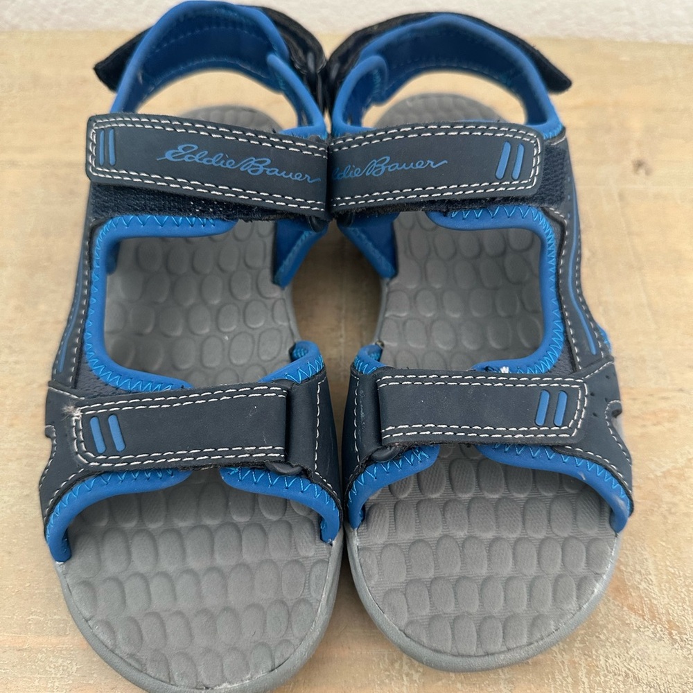 Eddie Bauer Kids' Blue and Gray Sandals